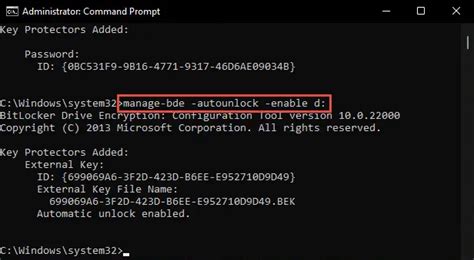 Image result for Unlock BitLocker Cmd