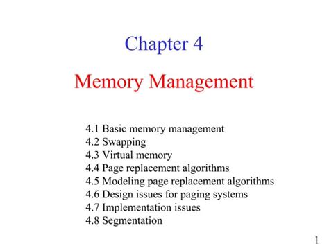 Image result for Memory Management In Computer