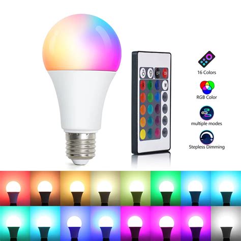 Image result for RGB LED Numbers for Light Bulb Color