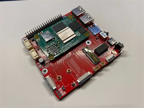 Toradh íomhá ar Raspberry Pi Compute Module PCB Design