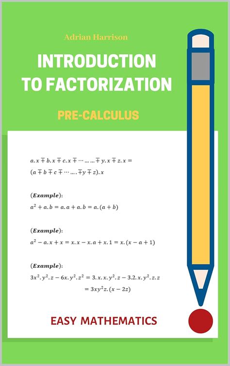 Image result for Math Factorization Books