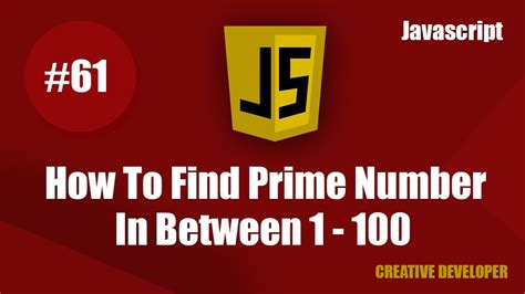 Image result for Find Primes JavaScript