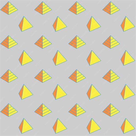 Pyramid Pattern Background に対する画像結果
