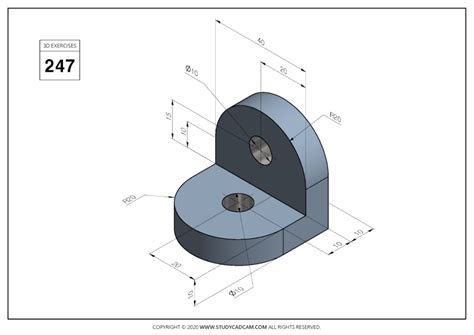 Image result for 3D CAD Exercises Drawings