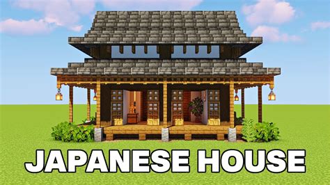 Best Japanese Style Minecraft House Blueprints Beginner House Design