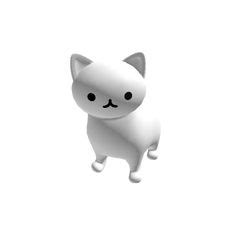 Image result for White Roblox Cat Meme