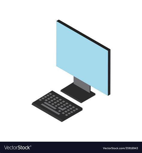 Image result for Isometric Vector IT Computer
