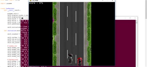 Image result for Small Python Car Game with Source Code