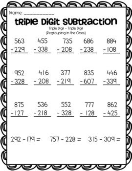 Image result for Multi-Digit Subtraction