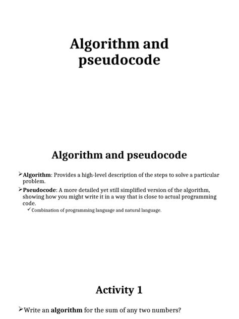 Image result for Algorithm and Psudocode
