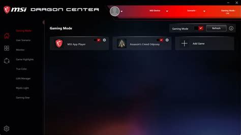 MSI Center Download に対する画像結果