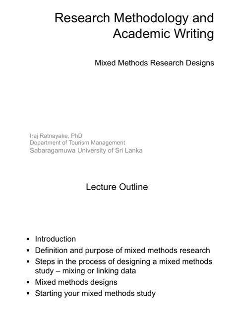 Image result for Example of Research Design Using Mixed Method