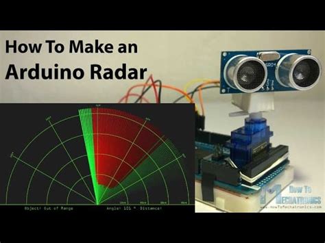 Afbeeldingsresultaten voor Component Diagram of Radar System Using Arduino
