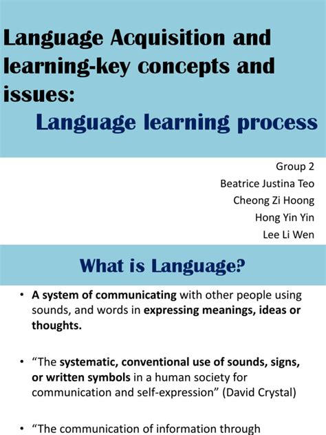 Language Learninf Process に対する画像結果