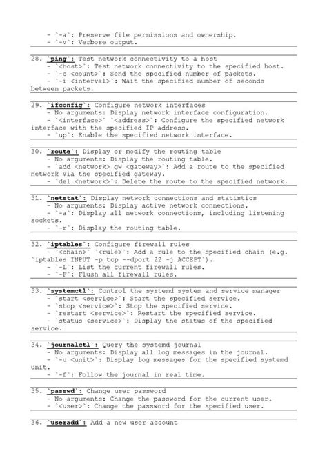 Linux Important Commands に対する画像結果