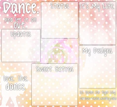 Dance Layout Frame に対する画像結果