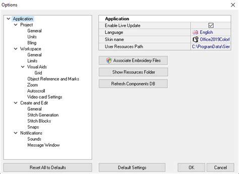 Image result for Set Preferences Interface Software
