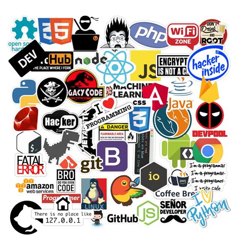 Image result for Computer Code Stickers