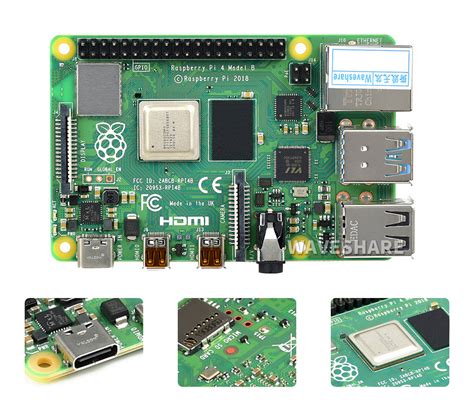Image result for Raspberry Pi 4B 4GB RAM