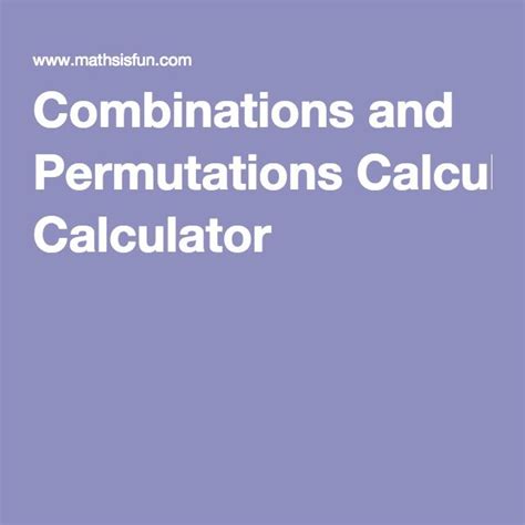 Image result for Compound Combination Calculator