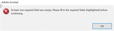 Image result for Adobe Form Error