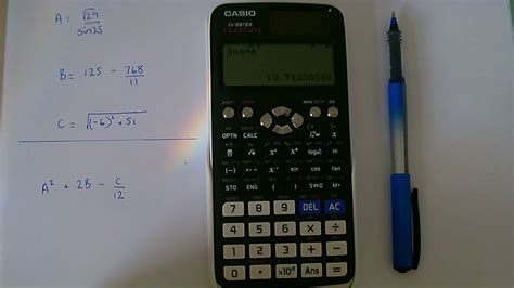 How to Save Formulas On Casio Calculator に対する画像結果