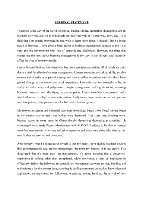 Image result for Talent Statement Examples