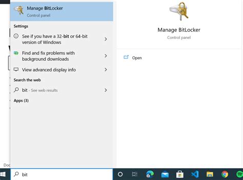 Afbeeldingsresultaten voor Disk Encryption Windows 10 Home