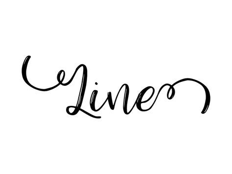 Image result for Line Lettering