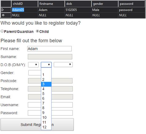 Image result for DOB Data Type in SQL