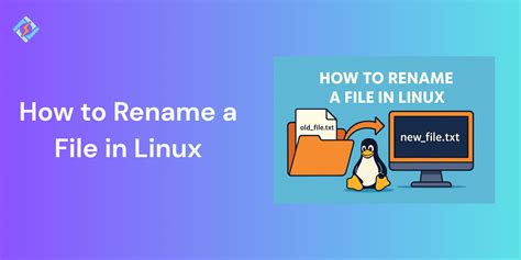 Image result for Rename File Name in Linux