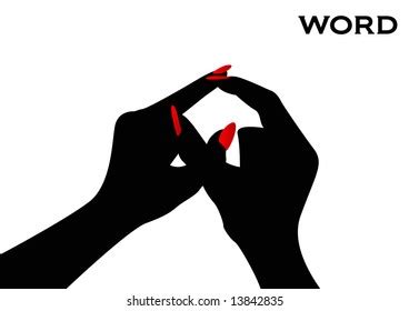 Sign Language Word に対する画像結果