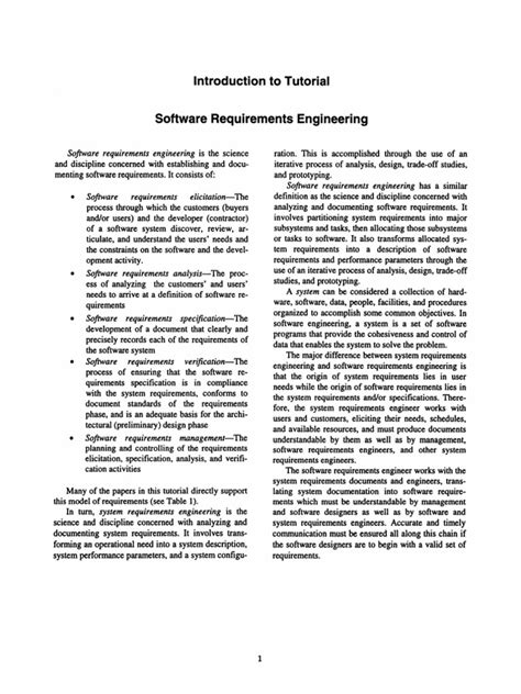 Afbeeldingsresultaten voor Introduction to Software Requirements Engineering