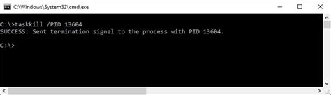 Image result for Taskkill PID