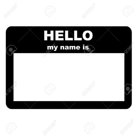 8+ Name Tag Clipart - Preview : Name Tag Clipart | HDClipartAll