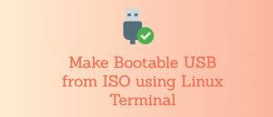 Image result for Make Bootable USB From Linux