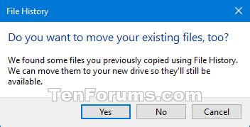 Image result for File History Driver for Windows 10