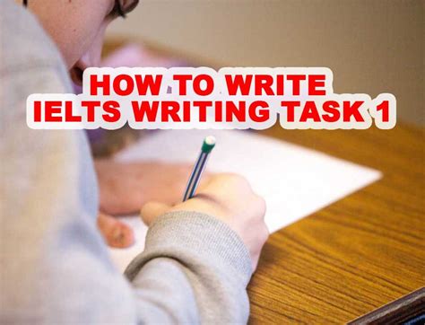 Image result for How to Write Writing Task 1