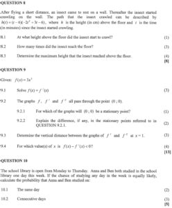 Image result for Mathematics Past Assignment Grade 12