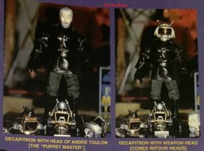 Toradh íomhá ar Puppet Master Decapitron