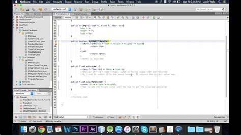 Image result for Create Triangle Test Class in Java