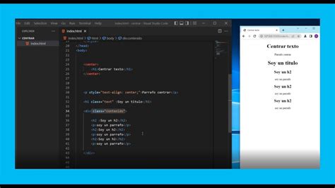 Toradh íomhá ar Visual Studio Code HTML Mockup