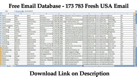 Image result for Email Database List Text File