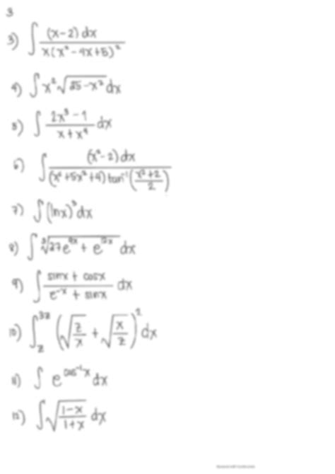 Image result for Calculus Math Problems with Answers