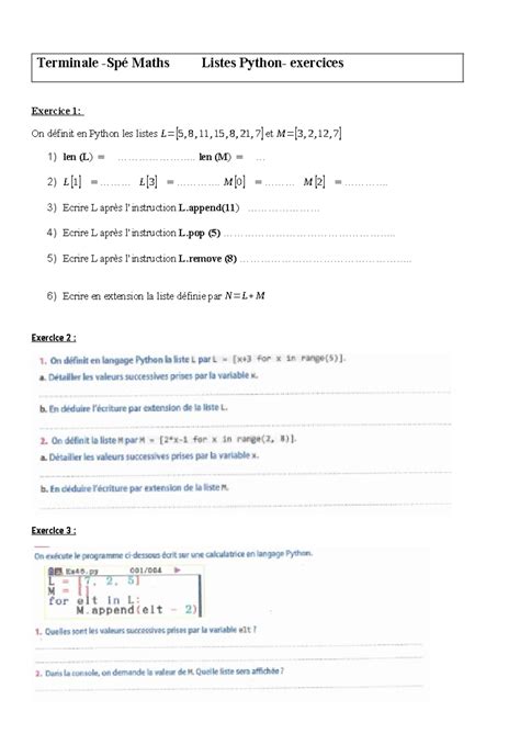 Image result for Python Maths Lycee