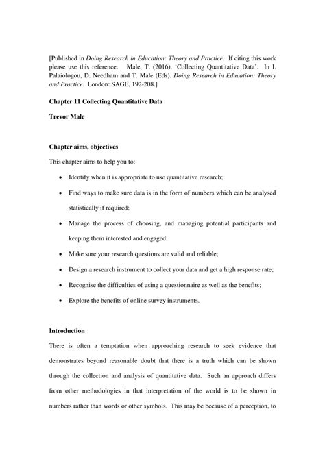 Toradh íomhá ar Data Collection Quantitative Research Sample