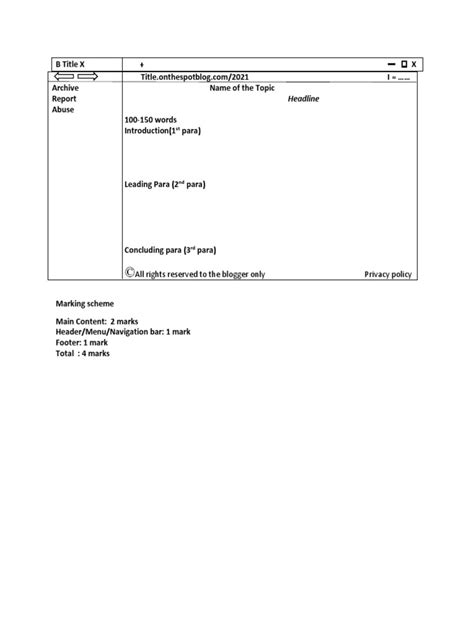 Image result for Blog Format Microsoft Word