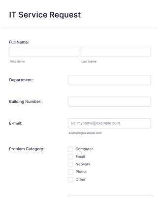 Image result for Computer Service Request Form