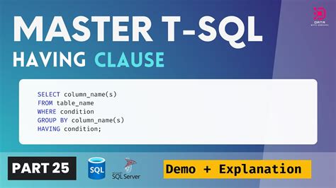 Image result for Having in SQL Server