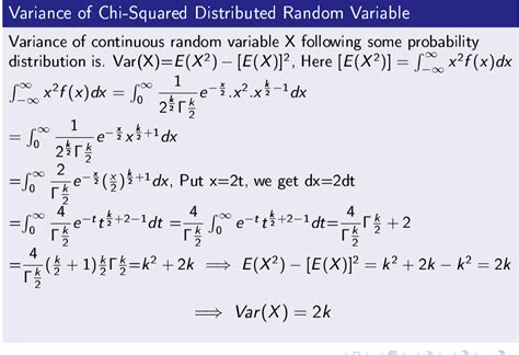 Image result for Sample Variance Chi-Square Distribution